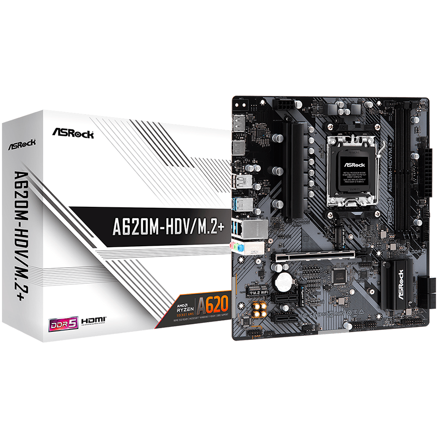 Asrock Дънна платка настолна (A620M-HDV/M.2PLUS)