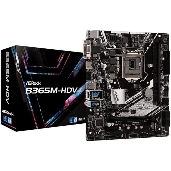 Asrock Дънна платка настолна (B365M-HDV)