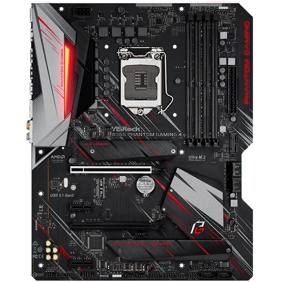 Asrock Дънна платка настолна (B365_PHANTOM_GAMING4)