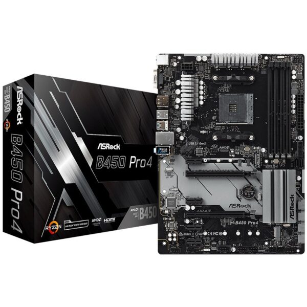 Asrock Дънна платка настолна (B450_PRO4)