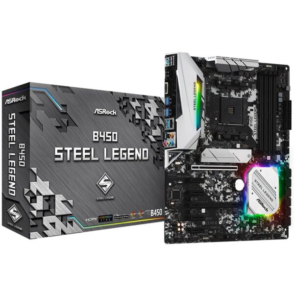 Asrock Дънна платка настолна (B450_STEEL_LEGEND)