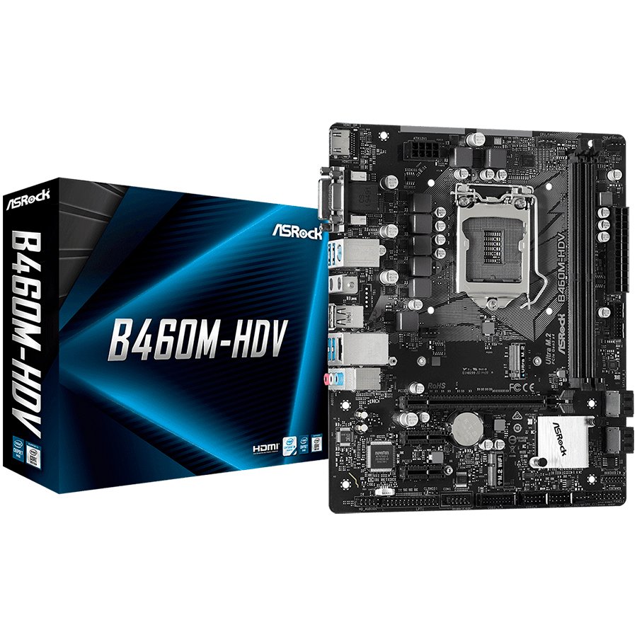 Asrock Дънна платка настолна (B460M_HDV)