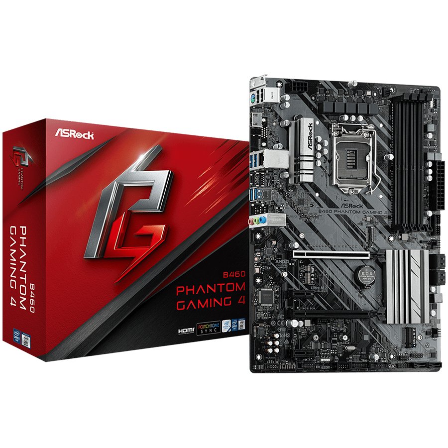 Asrock Дънна платка настолна (B460_PHANTOM_GAMING_4)