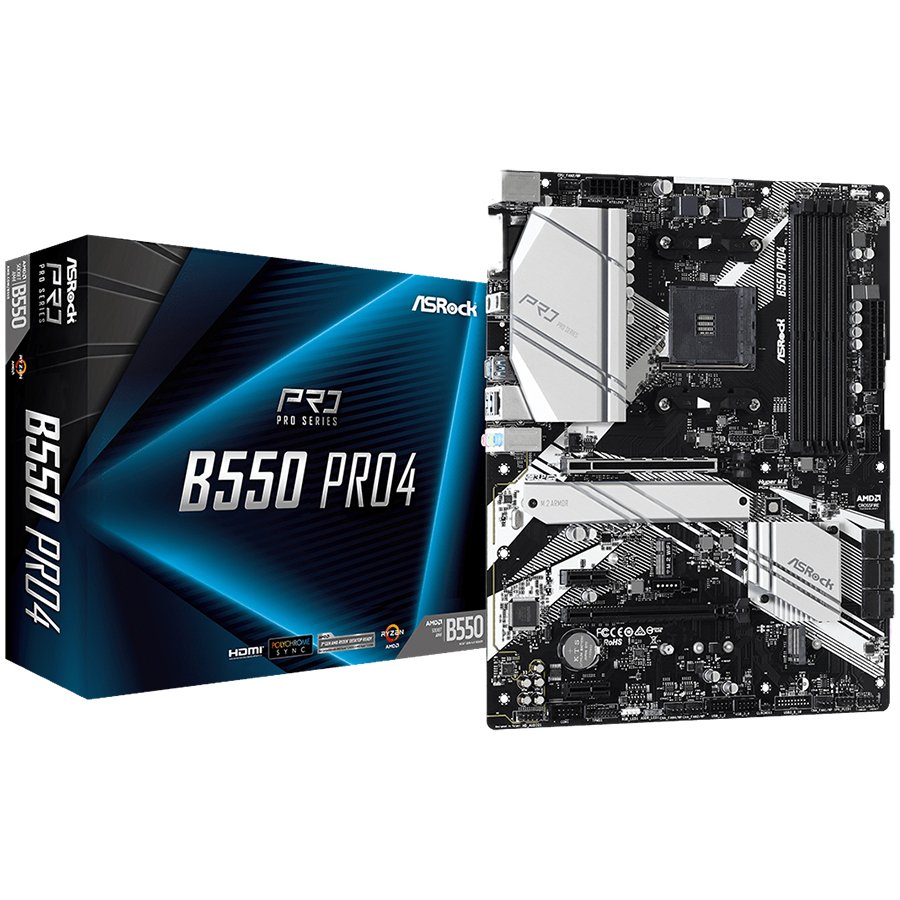 Asrock Дънна платка настолна (B550 PRO4)
