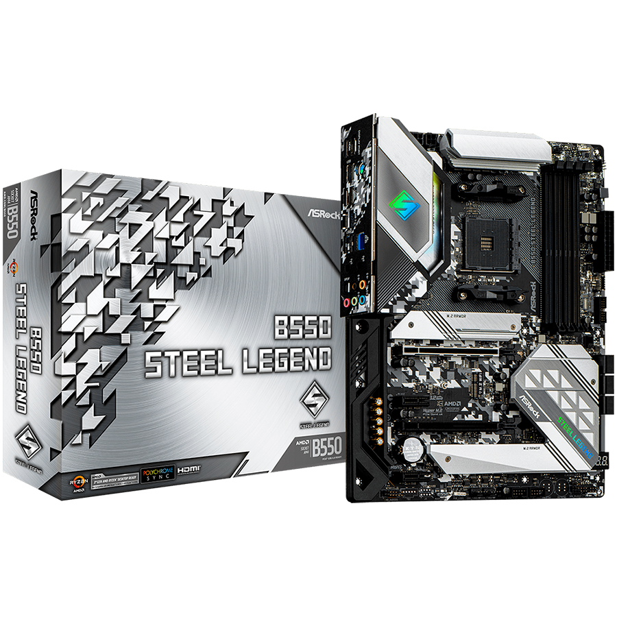 Asrock Дънна платка настолна (B550 STEEL LEGEND)