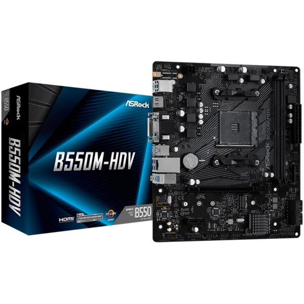Asrock Дънна платка настолна (B550M-HDV)