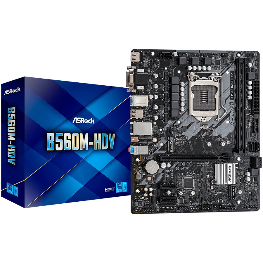 Asrock Дънна платка настолна (B560M-HDV)