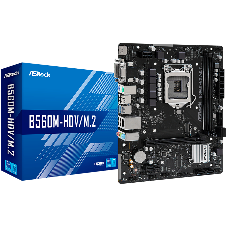 Asrock Дънна платка настолна (B560M-HDV/M.2)