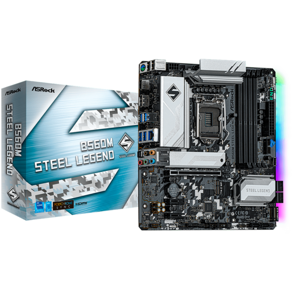 Asrock Дънна платка настолна (B560M STEEL LEGEND)