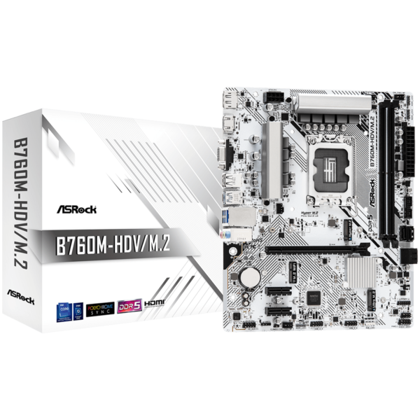 Asrock Дънна платка настолна (B760M-HDV/M.2)
