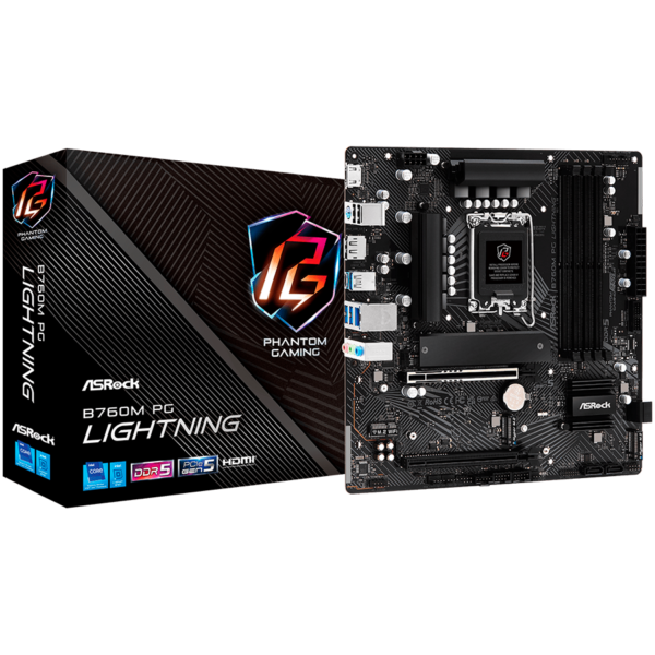 Asrock Дънна платка настолна (B760M PG LIGHTNING)