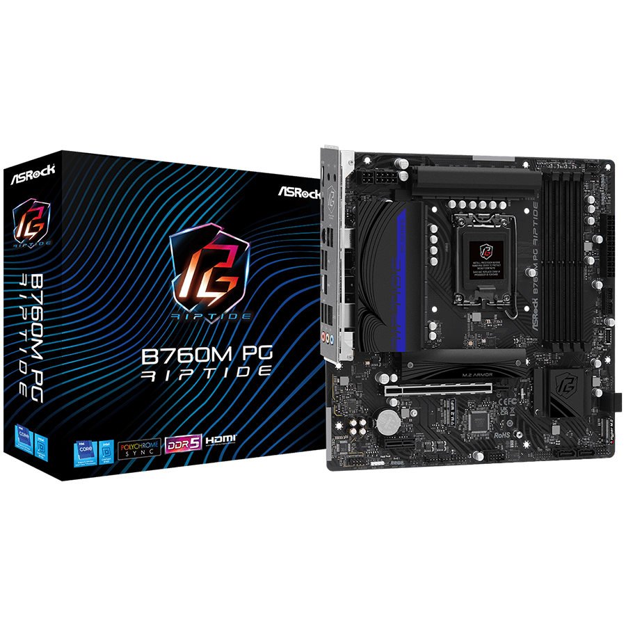 Asrock Дънна платка настолна (B760M PG RIPTIDE)