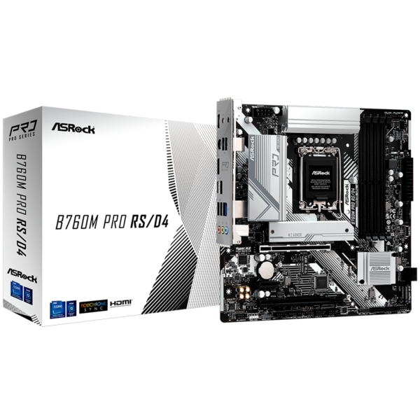 Asrock Дънна платка настолна (B760M PRO RS/D4)