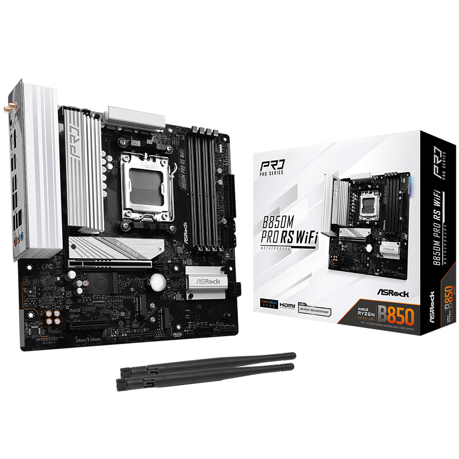 Asrock Дънна платка настолна (B850M PRO RS WIFI)
