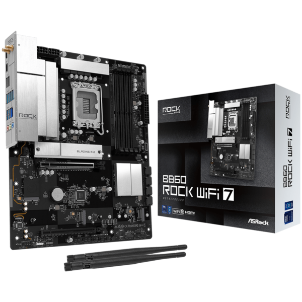 Asrock Дънна платка настолна (B860 ROCK WIFI 7)
