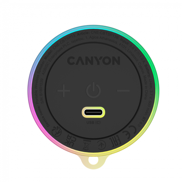 Canyon Bluetooth говорители (CNE-CBTSP13B)