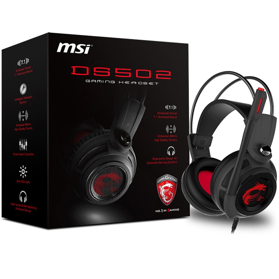Msi Слушалки (DS502_GAMING)