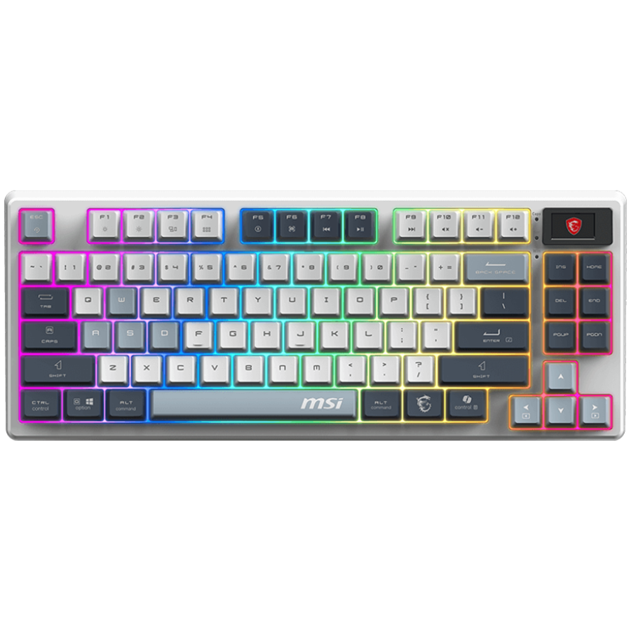 Msi Гейминг клавиатура (FORGE_GK600_TKL_W_SKY_US)