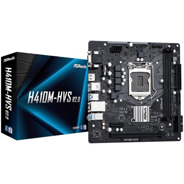 Asrock Дънна платка настолна (H410M-HVS R2.0)