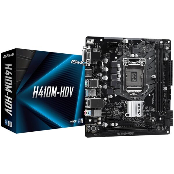 Asrock Дънна платка настолна (H410M_HDV)