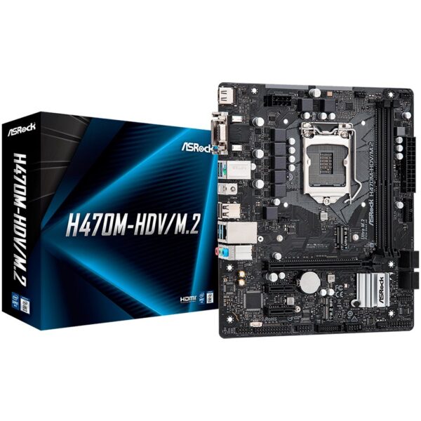 Asrock Дънна платка настолна (H470M-HDV/M.2)