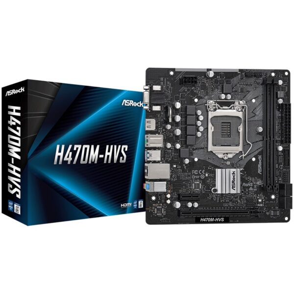 Asrock Дънна платка настолна (H470M-HVS)