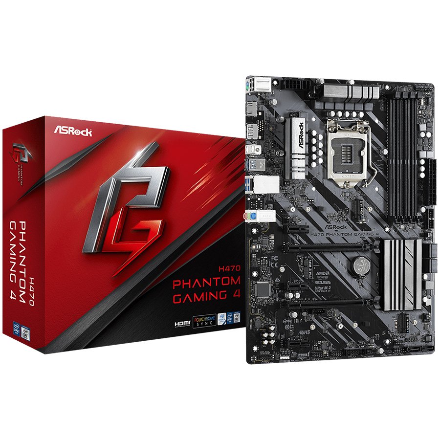 Asrock Дънна платка настолна (H470_PHANTOM_GAMING_4)
