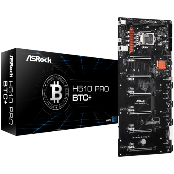 Asrock Дънна платка настолна (H510 PRO BTC PLUS)