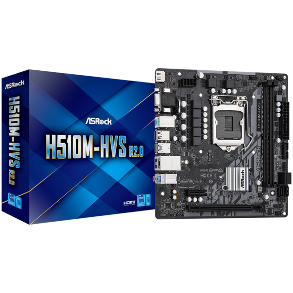 Asrock Дънна платка настолна (H510M-HVS R2.0)