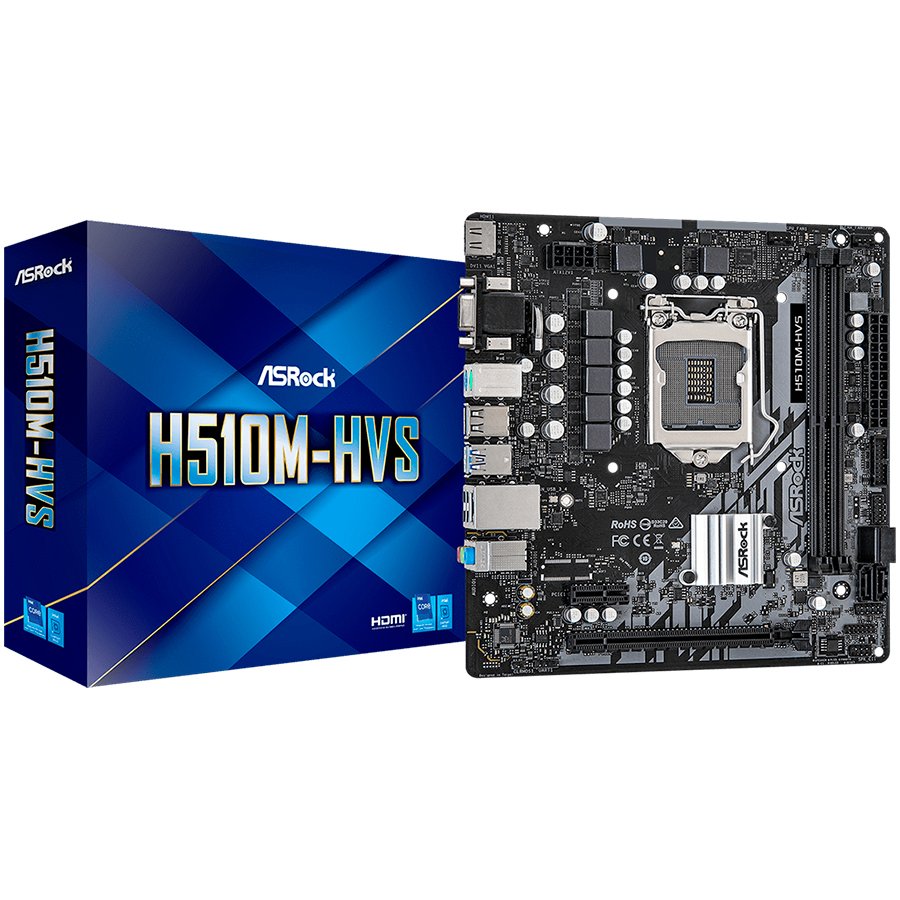 Asrock Дънна платка настолна (H510M-HVS)