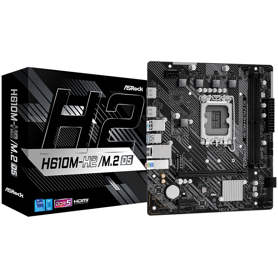 Asrock Дънна платка настолна (H610M-H2/M.2 D5)