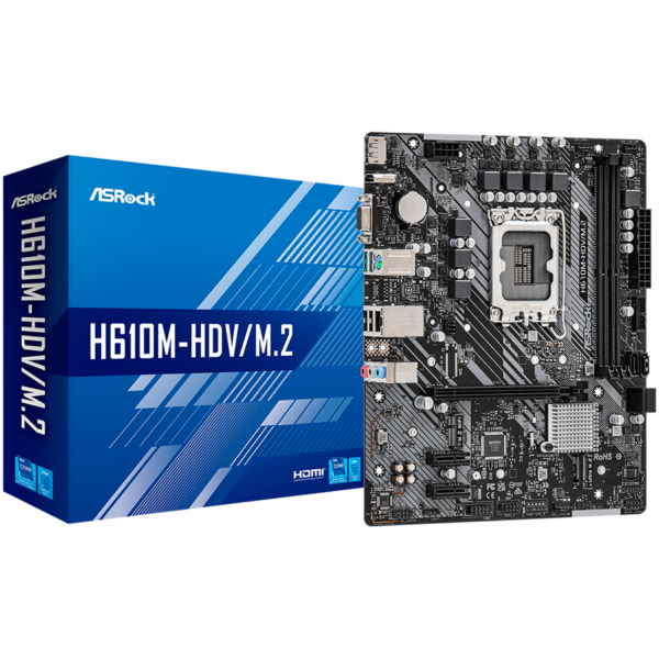 Asrock Дънна платка настолна (H610M-HDV/M.2)