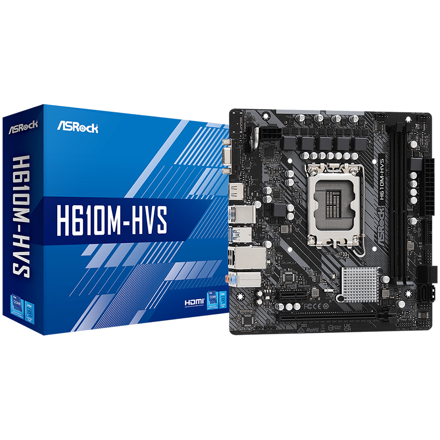 Asrock Дънна платка настолна (H610M-HVS)