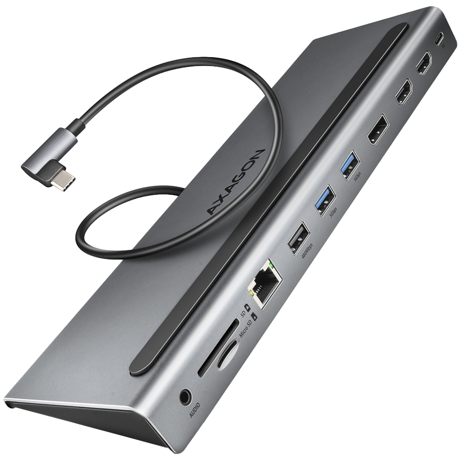 Axagon USB хъб (HMC-4KX3)