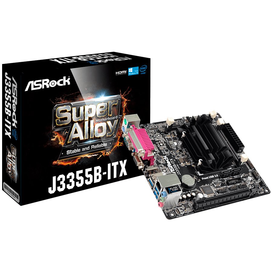 Asrock Дънна платка настолна (J3355B-ITX)