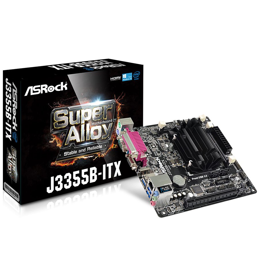 Asrock Дънна платка настолна (J3355B-ITX_3Y)