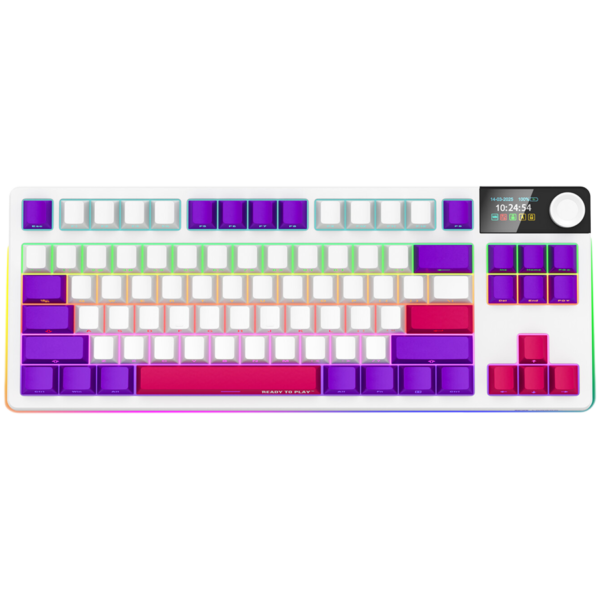 Lorgar Гейминг клавиатура (LRG-KBP70TKLW-WH-US)