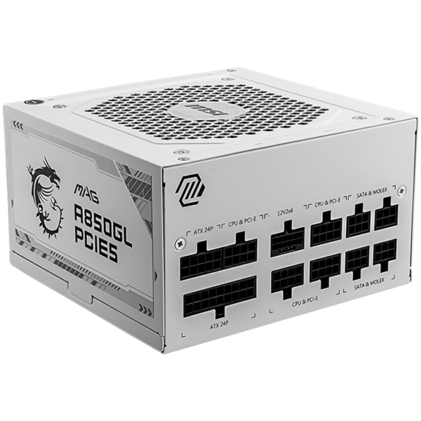 Msi Захранване (MAG_A850GL_PCIE5_WHITE)