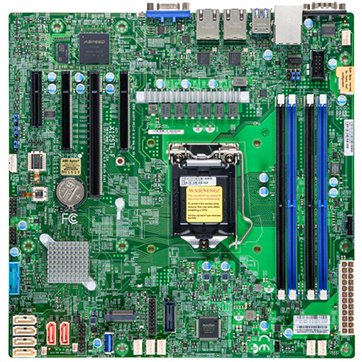 Supermicro Дънна платка сървърна (MBD-X12STL-F-O)