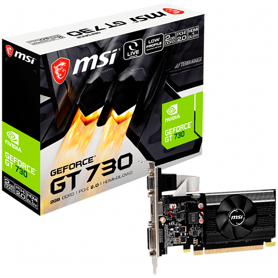 Msi Видео Карта (N730K-2GD3/LP)