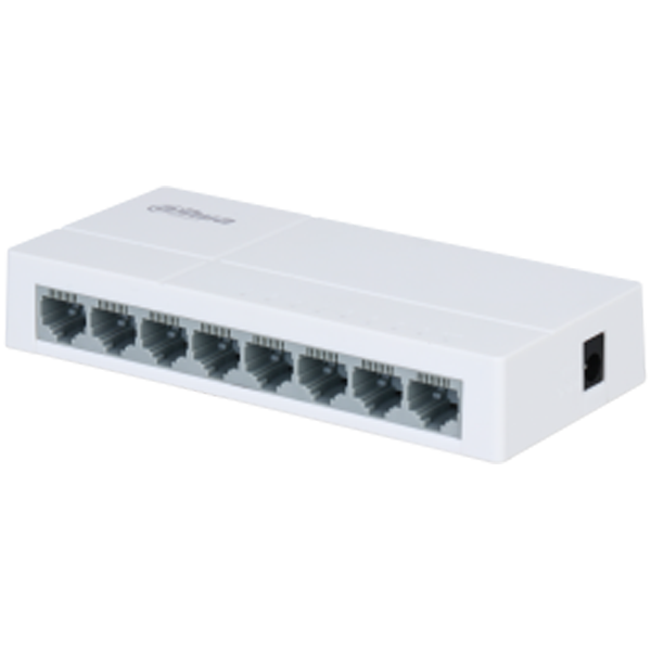 Dahua Electronic Мрежов Комутатор (PFS3008-8ET-L-V2)