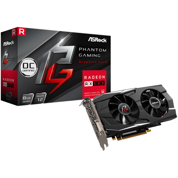 Asrock Видео Карта (PG_D_RADEON_RX580_8G_OC)