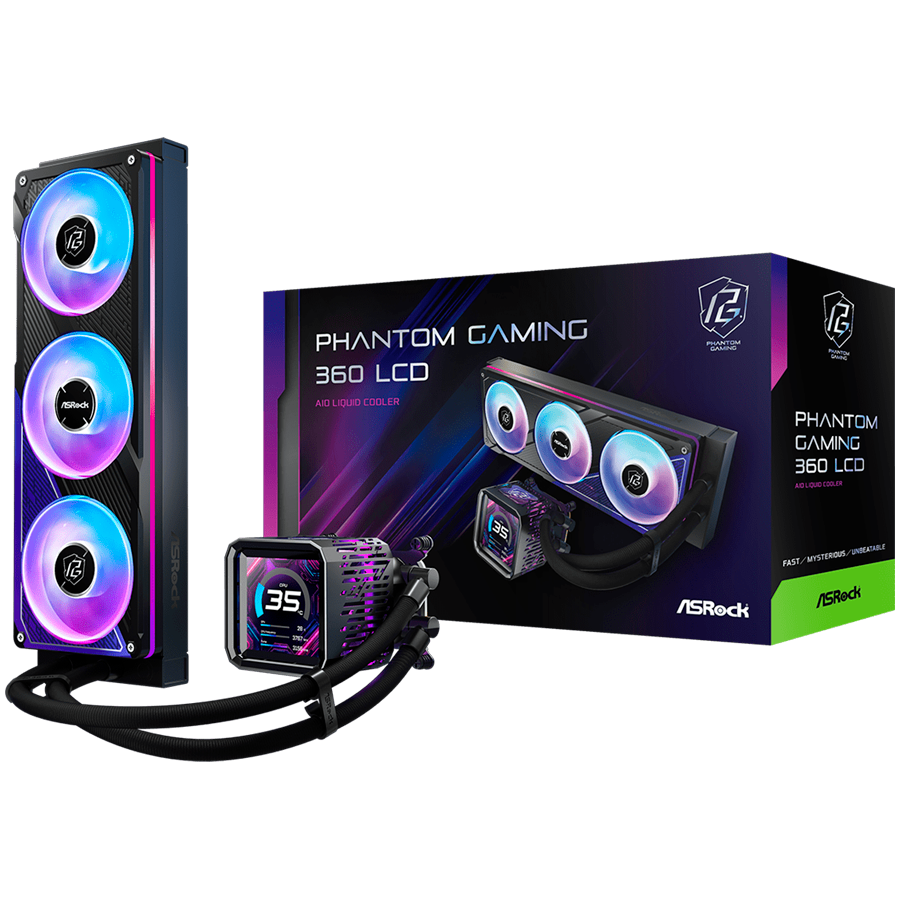 Asrock Охладител (PHANTOM GAMING 360 LCD)