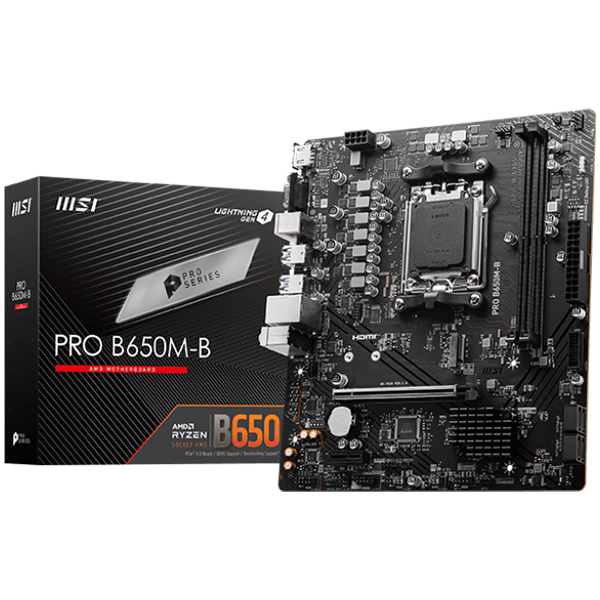 Msi Дънна платка настолна (PRO_B650M-B)