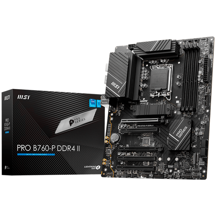 Msi Дънна платка настолна (PRO_B760-P_DDR4_II)