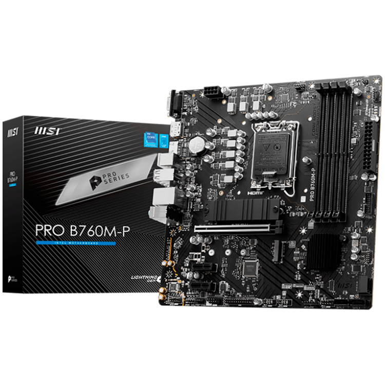 Msi Дънна платка настолна (PRO_B760M-P)