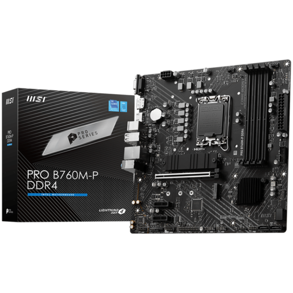 Msi Дънна платка настолна (PRO_B760M-P_DDR4)