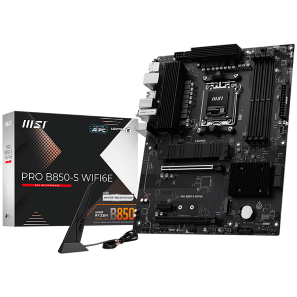 Msi Дънна платка настолна (PRO_B850-S_WIFI6E)