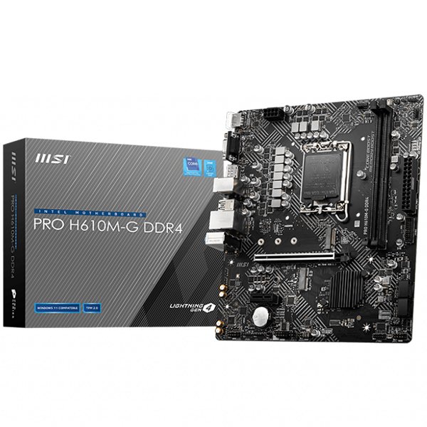 Msi Дънна платка настолна (PRO_H610M-G_DDR4)