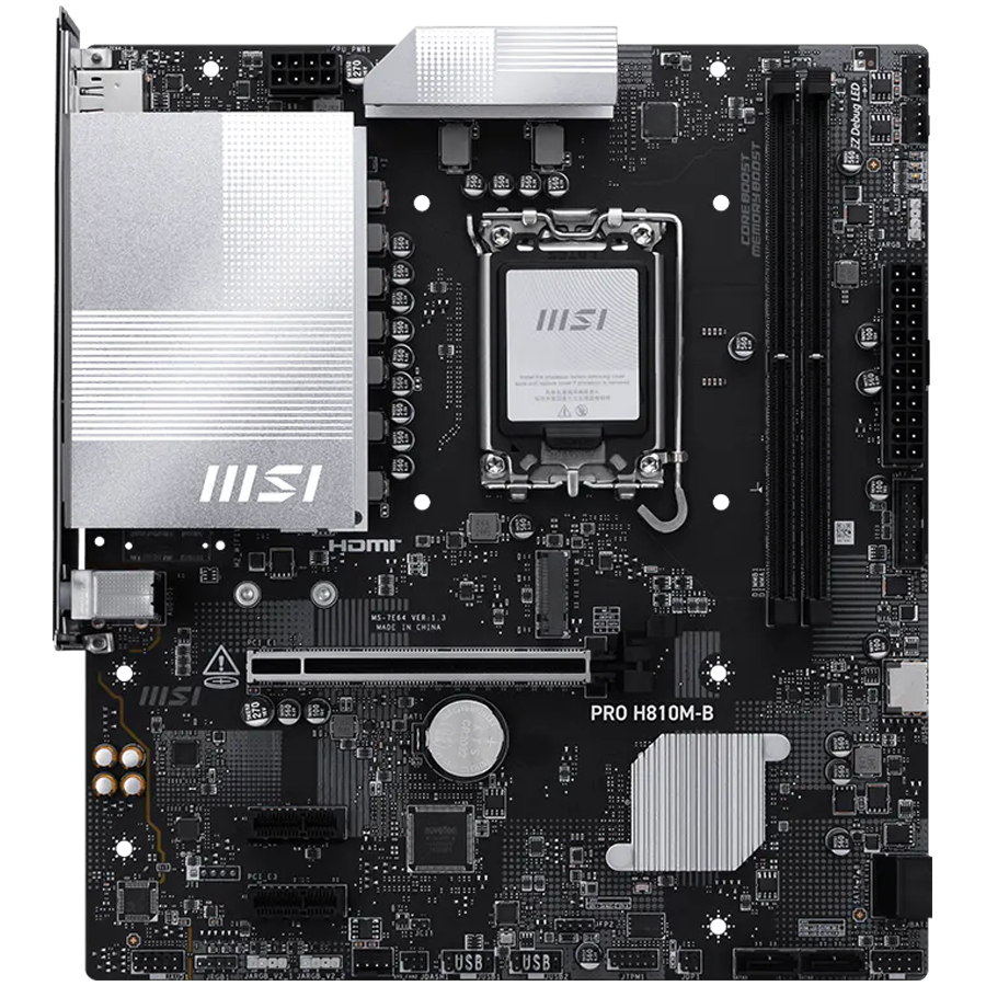 Msi Дънна платка настолна (PRO_H810M-B)